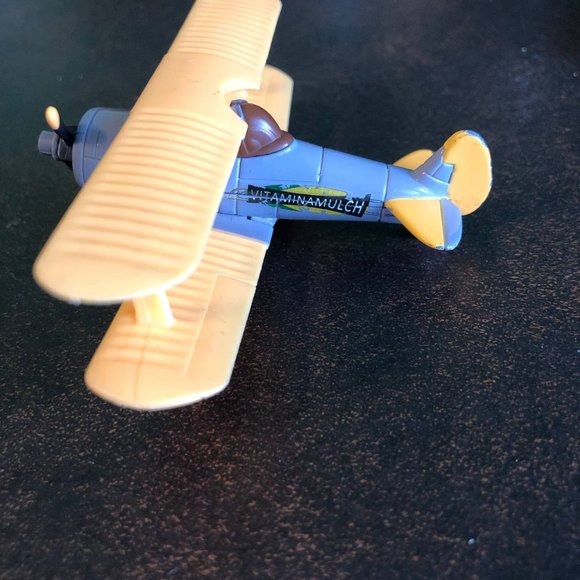 Disney Pixar Cars Diecast Biplane Vitaminamulch - Picture 5 of 5